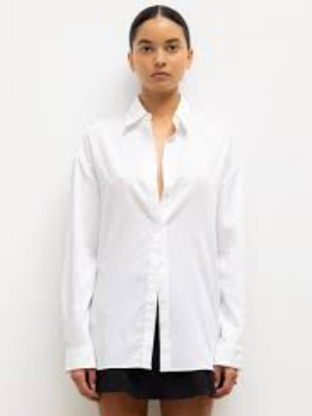 LESET Yoko Classic Button Down White M